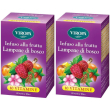 Viropa infuso alla frutta 10 vitamine lampone di bosco bustine 2x15 pz