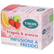 Viropa infuso fragola & arancia bio bustine filtro 4x1 st
