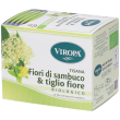 Viropa tisana fiori di sambuco & tiglio fiore biologico 15 bustine