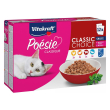 Vitakraft gatto poesie classique choice salsa pollo/tacchino/manzo/salmone 12x85gr (bustina) multipack