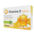 Vitamina d 400 ui - integratore alimentare utile alle ossa 84 compresse gusto lime