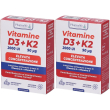 Vitamine d3+k2 compresse 2x30 g