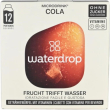 Waterdrop cola 12 cubetti con vitamine per bevande altamente idratanti - varie