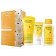weleda baby rituale essenziale calendula cofanetto con babywash 200 ml + crema fluida 200 ml + crema protettiva 75 ml