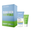 weleda clear skin essentials cofanetto con gel detergente purificante 100 ml + skin food light 30 ml