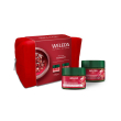 Weleda cofanetto routine rassodante viso melograno con crema giorno 40 ml + crema notte 40 ml + pochette in regalo