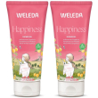 Weleda gel doccia happiness pompelmo 2x200 ml