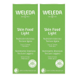 Weleda skin food light set da 2 2x30 ml crema