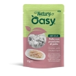 Wet cat natury soft jelly pollo con prosciutto di pollo - alimento complementare per gatti adulti 70 gr