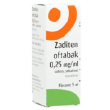 Zaditen oftabak collirio flaconi 5 ml