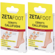 Zetafoot cerotti callifughi set da 2 2x6 pz cerotto