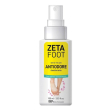 Zetafoot spray antiodore no gas 100 ml deodorante fresco per piedi e calzature