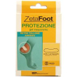 Zetafoot protezione gel trasparente retro tallone 2 pezzi