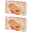 Ziguli albicocca 36 palline 22 g 2x36 pz caramelle