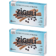 Ziguli® confetti all'aroma di liquirizia 2x36 pz pasticche