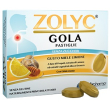 Zolyc gola miele limone 30 pastiglie con edulcorante senza zuccheri senza glutine naturalmente privo di lattosio