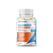 Zymerex magnesio potassio e vit b6 integratore per riduzione stanchezza, affaticamento e funzione muscolare 60 gummies